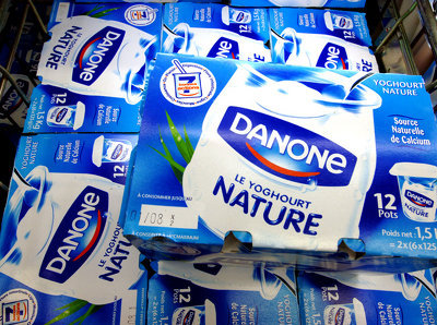 Vânzări peste estimările pieței pentru Danone în trimestrul doi