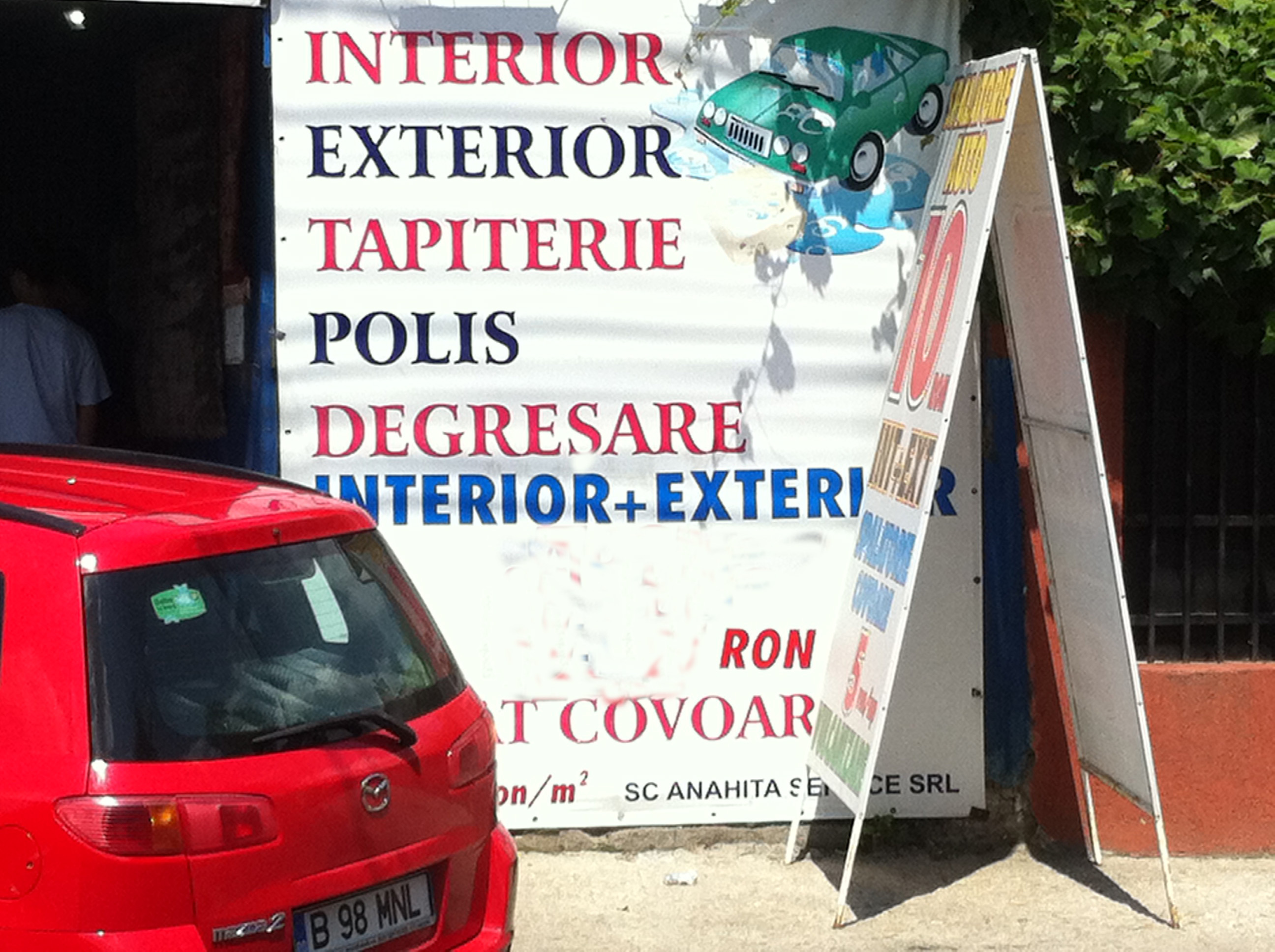 Cea mai ieftină spălătorie auto din România