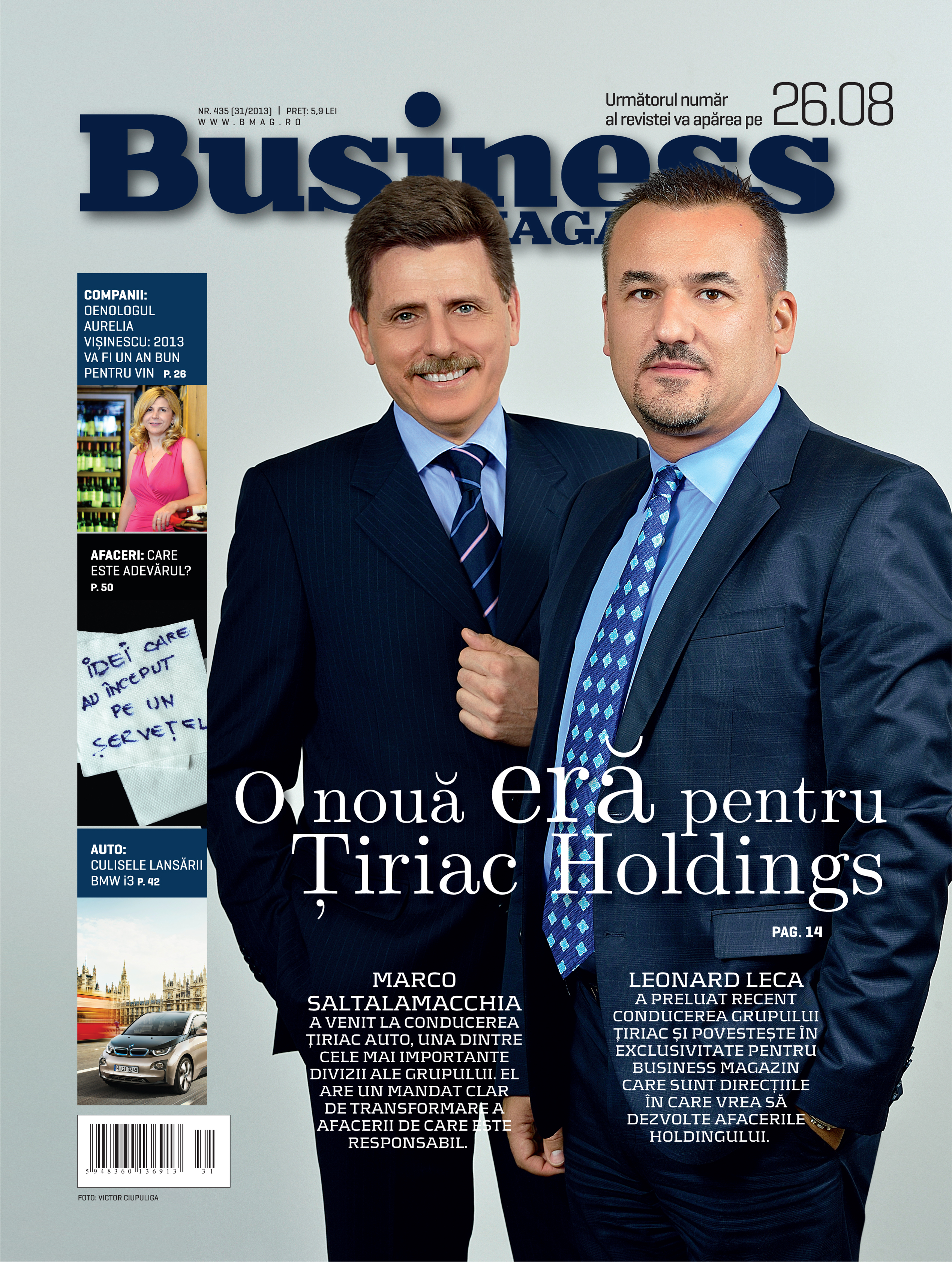 Citește în noul număr Business Magazin de luni, 12 august