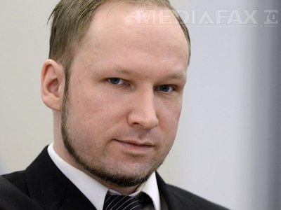Anders Breivik a fost respins de Universitatea din Oslo: "Nu e suficient de calificat"