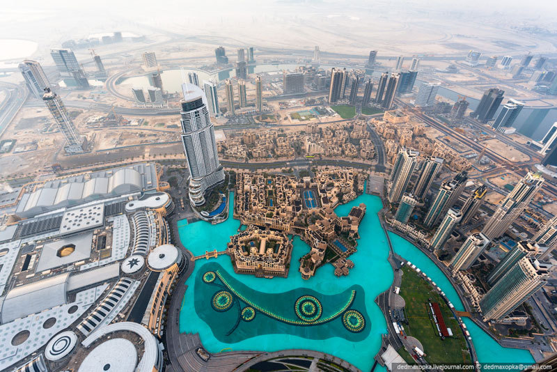 Imaginea zilei: Dubai, o perspectivă de la înălțime
