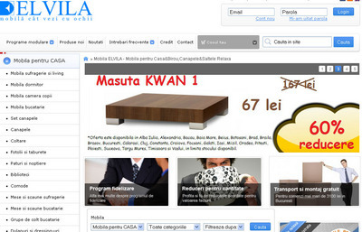 Producătorul de mobilă Elvila face concedieri din cauza situației financiare