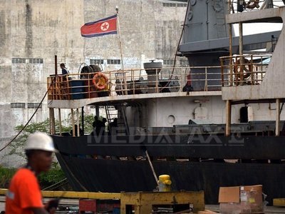 Nava nord-coreeană reținută în Panama: Armele confiscate la bordul cargoului nord-coreean încalcă sancțiunile ONU