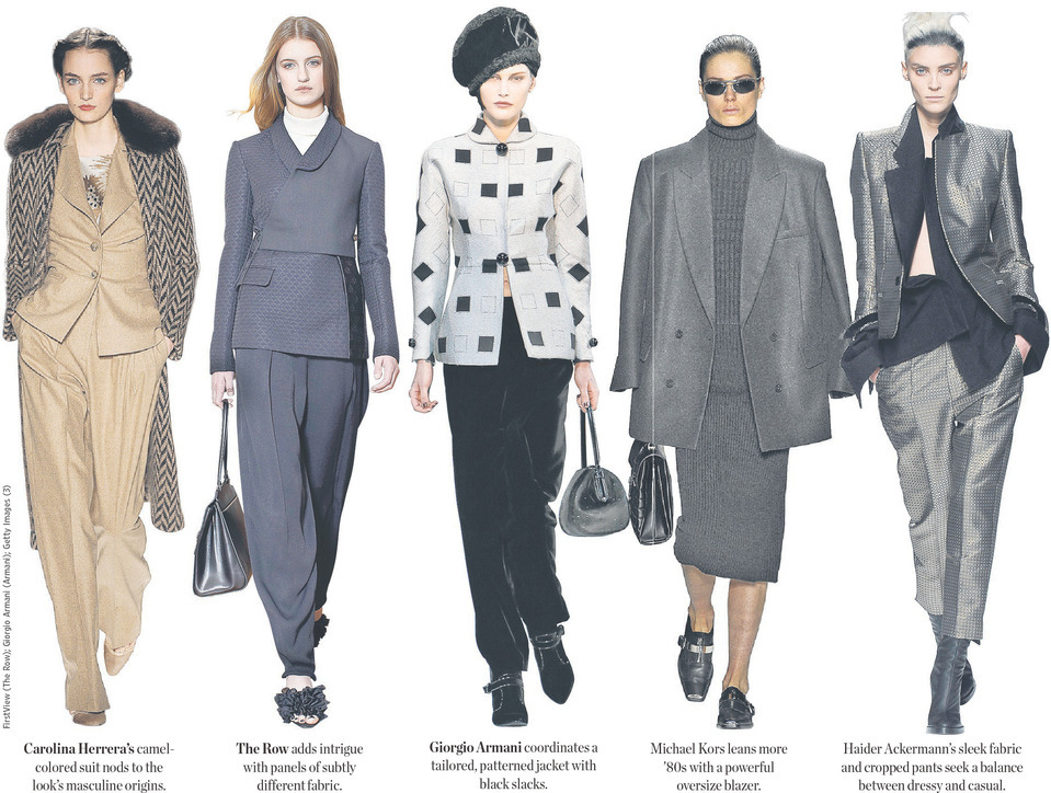 La modă din nou: "power suit", vedeta anilor '80
