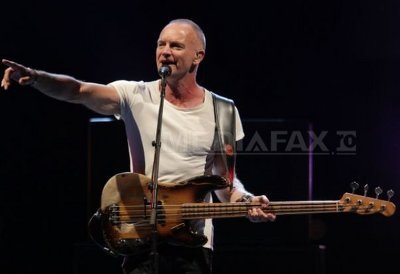 Sting și-a adus hiturile la București, în formula "Back to Bass"