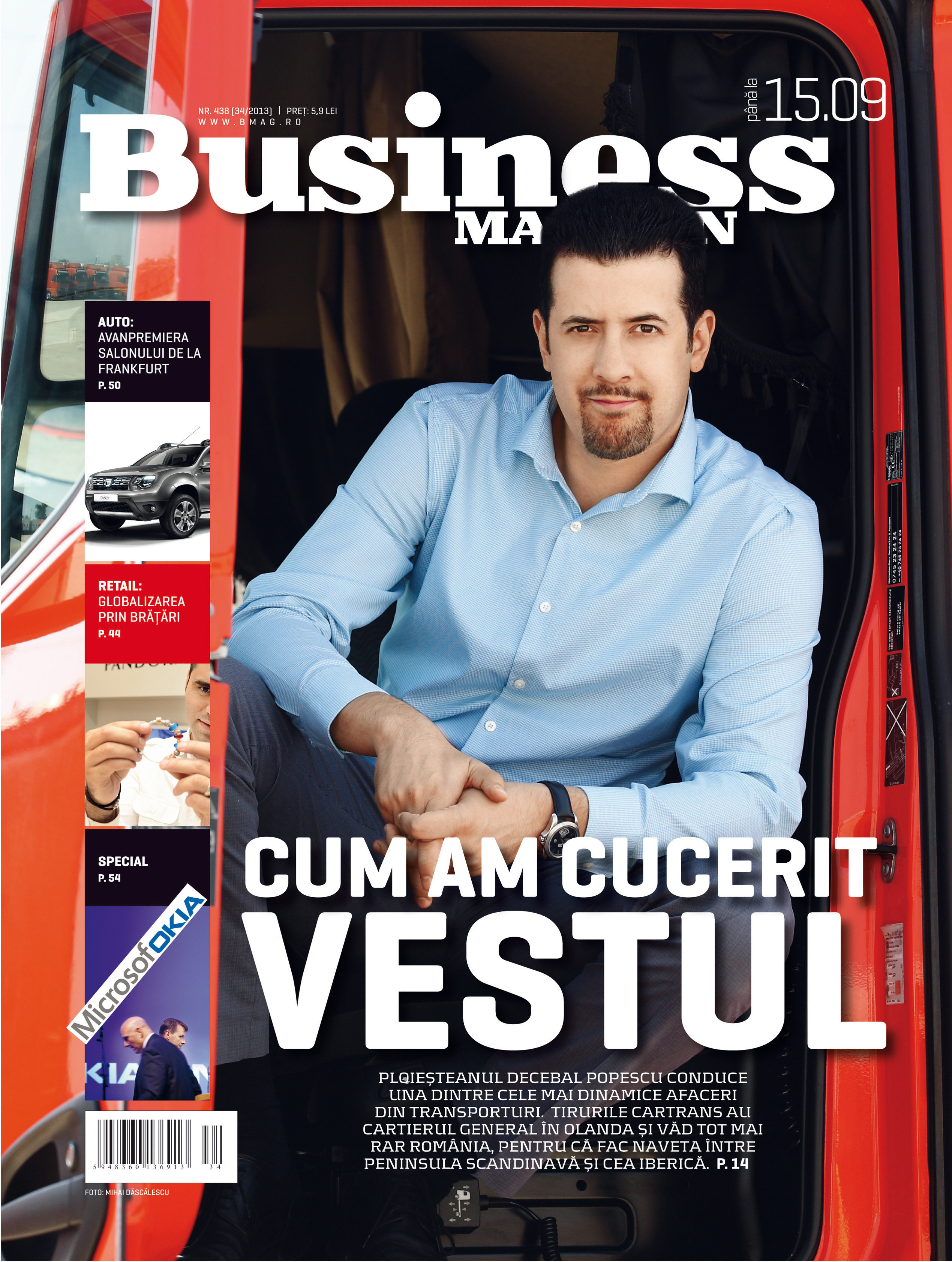 Citește în noul număr Business Magazin de luni, 9 septembrie