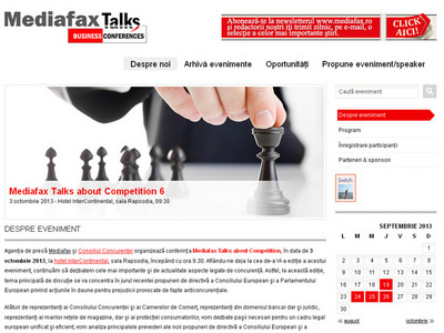 Președintele Consiliului Concurenței și șeful ANPC, la conferința "Mediafax Talks about Competition"