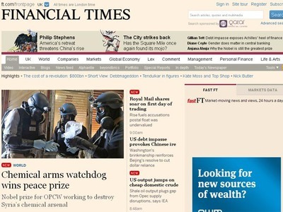 Financial Times va publica o ediție print unică pe zi, pentru a se concentra pe conținutul online