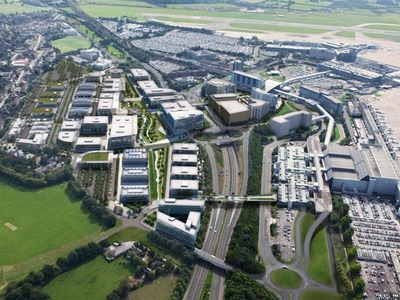 Cartier de afaceri construit de chinezi în Manchester. Cum va arăta proiectul estimat la 800 milioane de lire