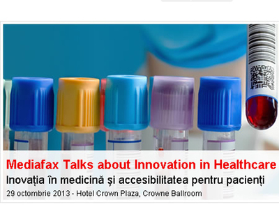 Nicolăescu și Bușoi participă la conferința "Mediafax Talks about Innovation in HealthCare"