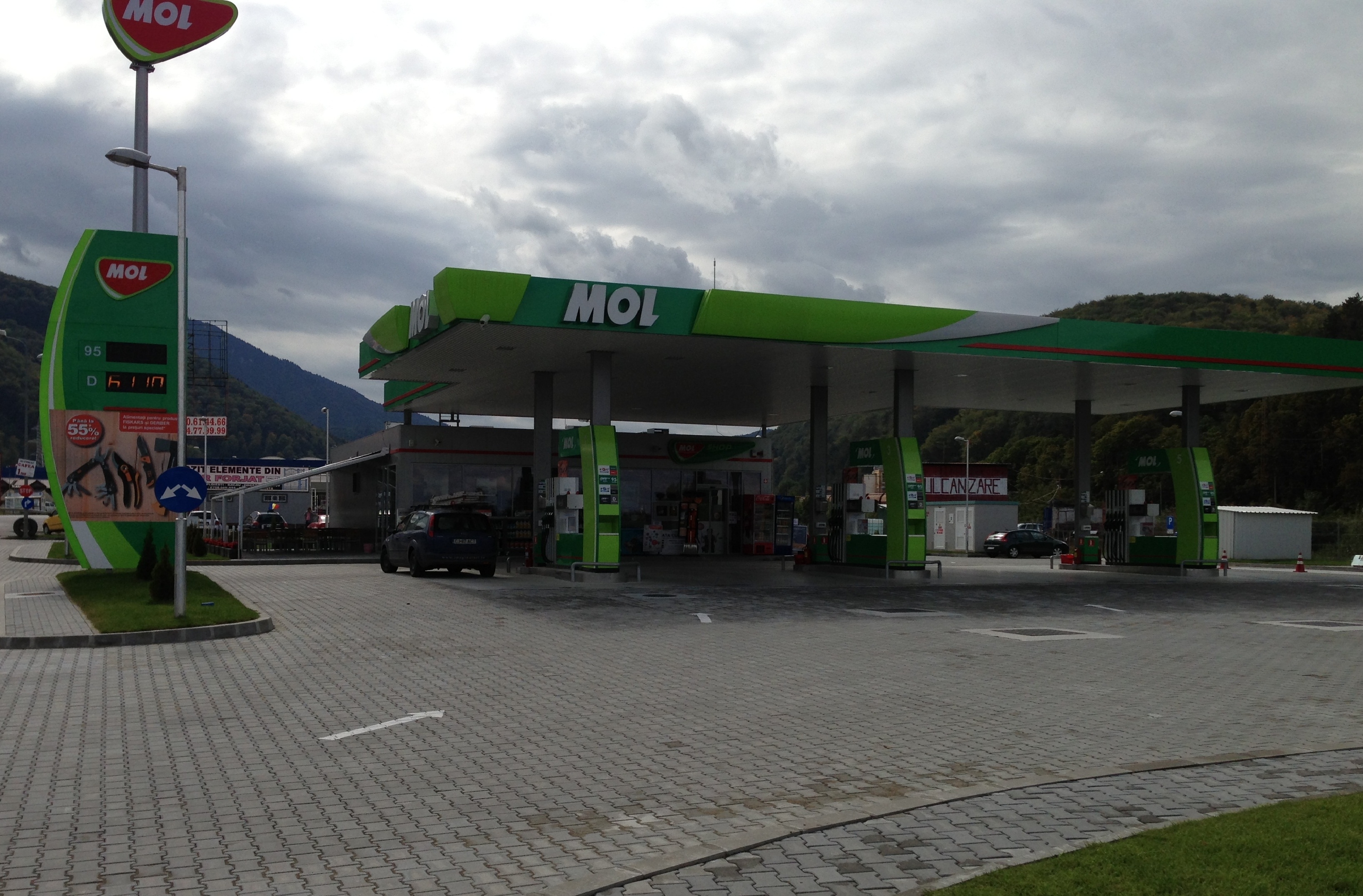 Mol investește un milion de euro într-o nouă benzinărie