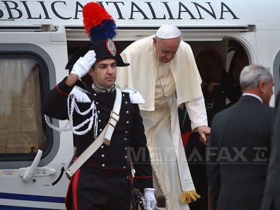 Papa Francisc, în vizită în Assisi