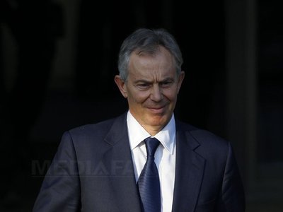 Tony Blair, la Guvern pentru o întâlnire cu Ponta