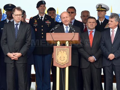 Lucrările la scutul american de la Deveselu încep astăzi. Băsescu, la ceremonia de marcare a evenimentului: Sentimentul meu e acela al datoriei împlinite