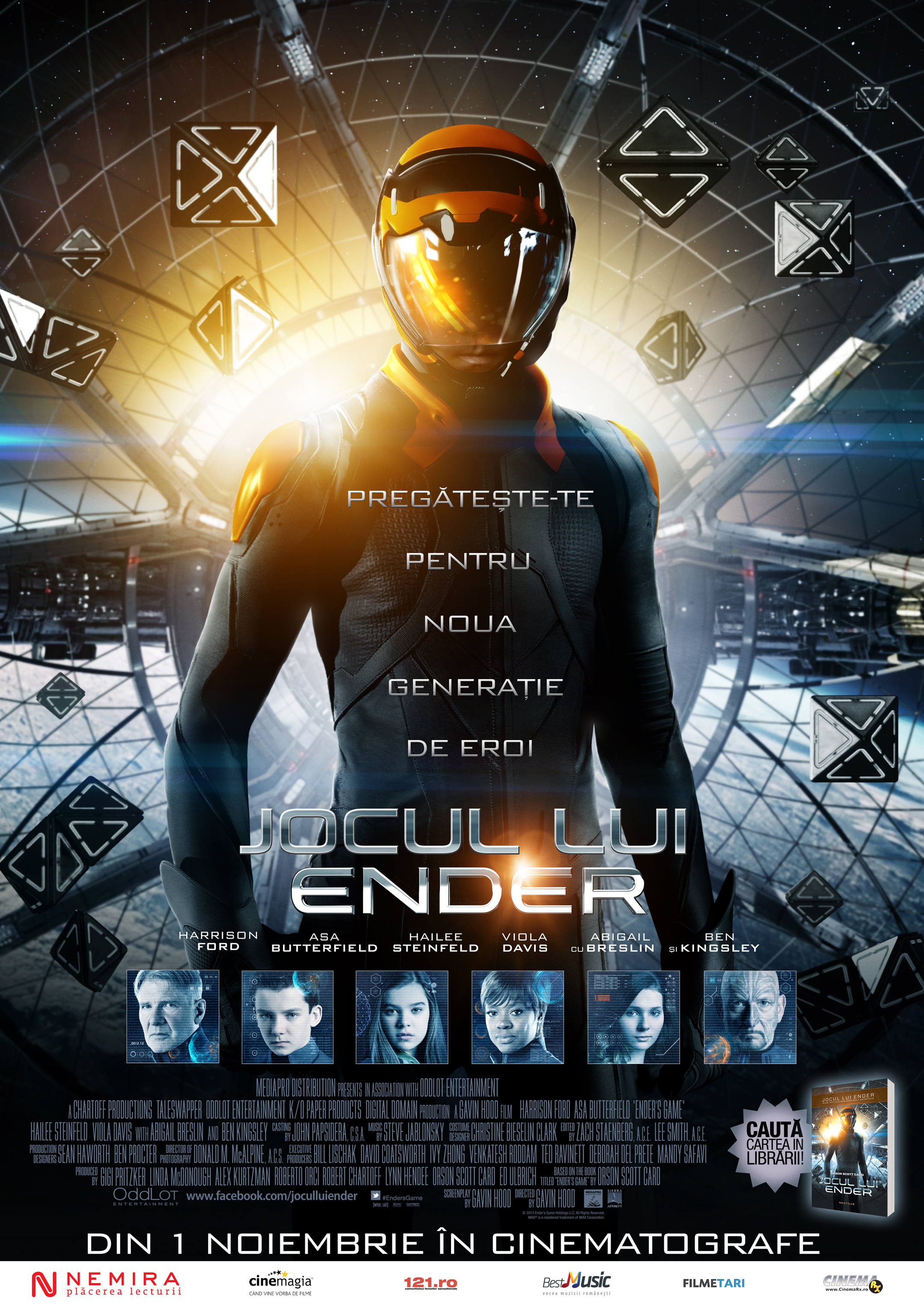 Ce vedem la cinema: "Jocul lui Ender" (GALERIE FOTO, VIDEO)