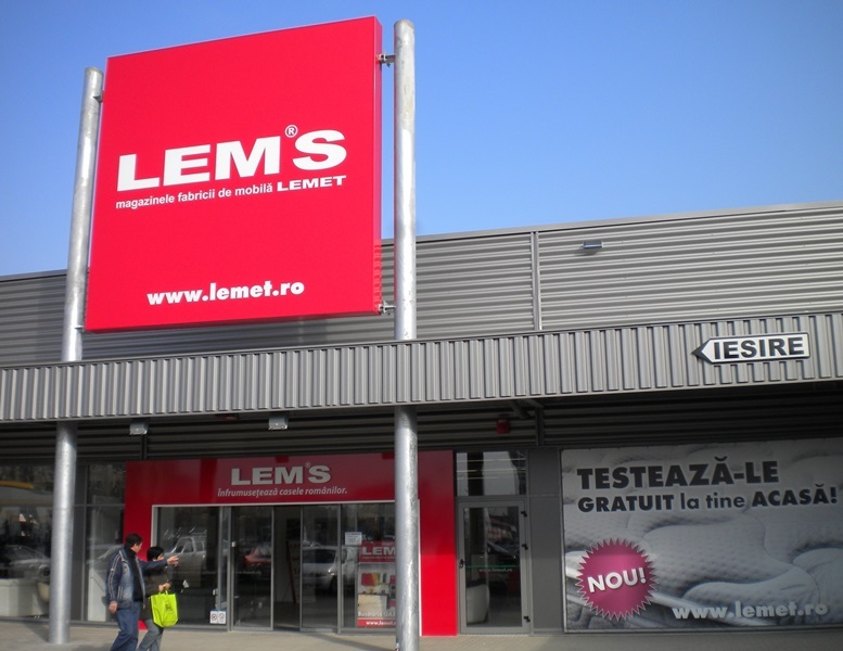 Lemet investește 1,7 milioane de lei în cel mai mare magazin de mobilă din Buzău