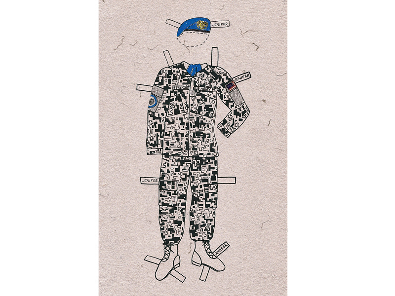 Ce fac femeile-soldat din SUA cu uniformele lor (GALERIE FOTO)