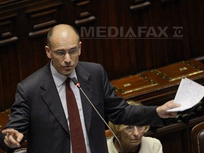 Guvernul lui Enrico Letta a obținut votul de încredere în Parlamentul italian