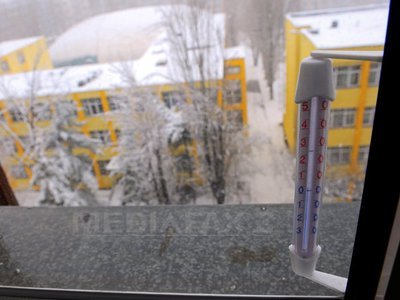 Cea mai scăzută temperatură din țară, de minus 20 de grade Celsius, înregistrată la Miercurea Ciuc