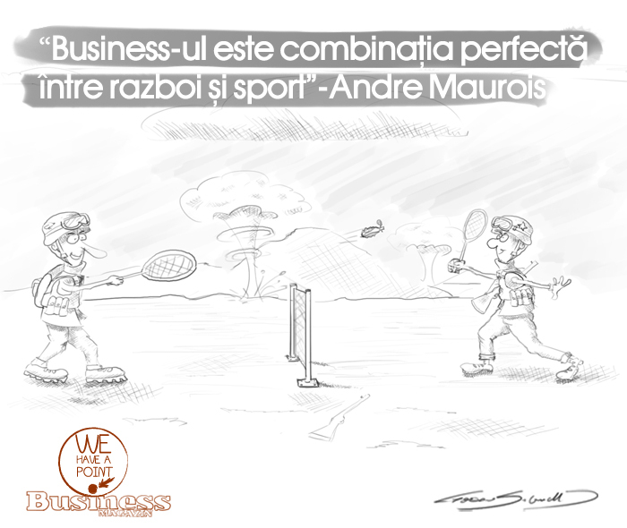 Război + Sport = Business