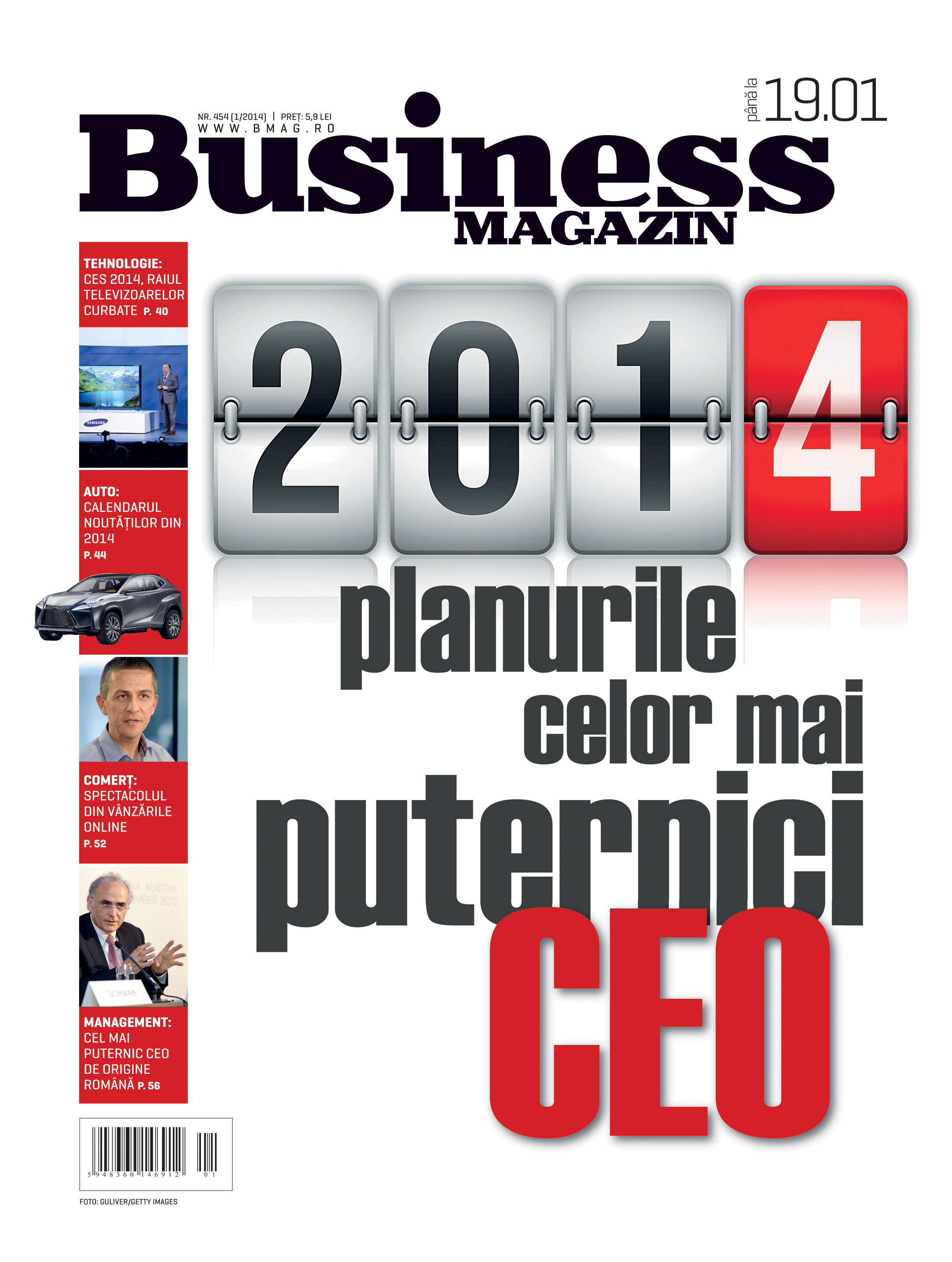 Citește în primul număr Business Magazin din 2014
