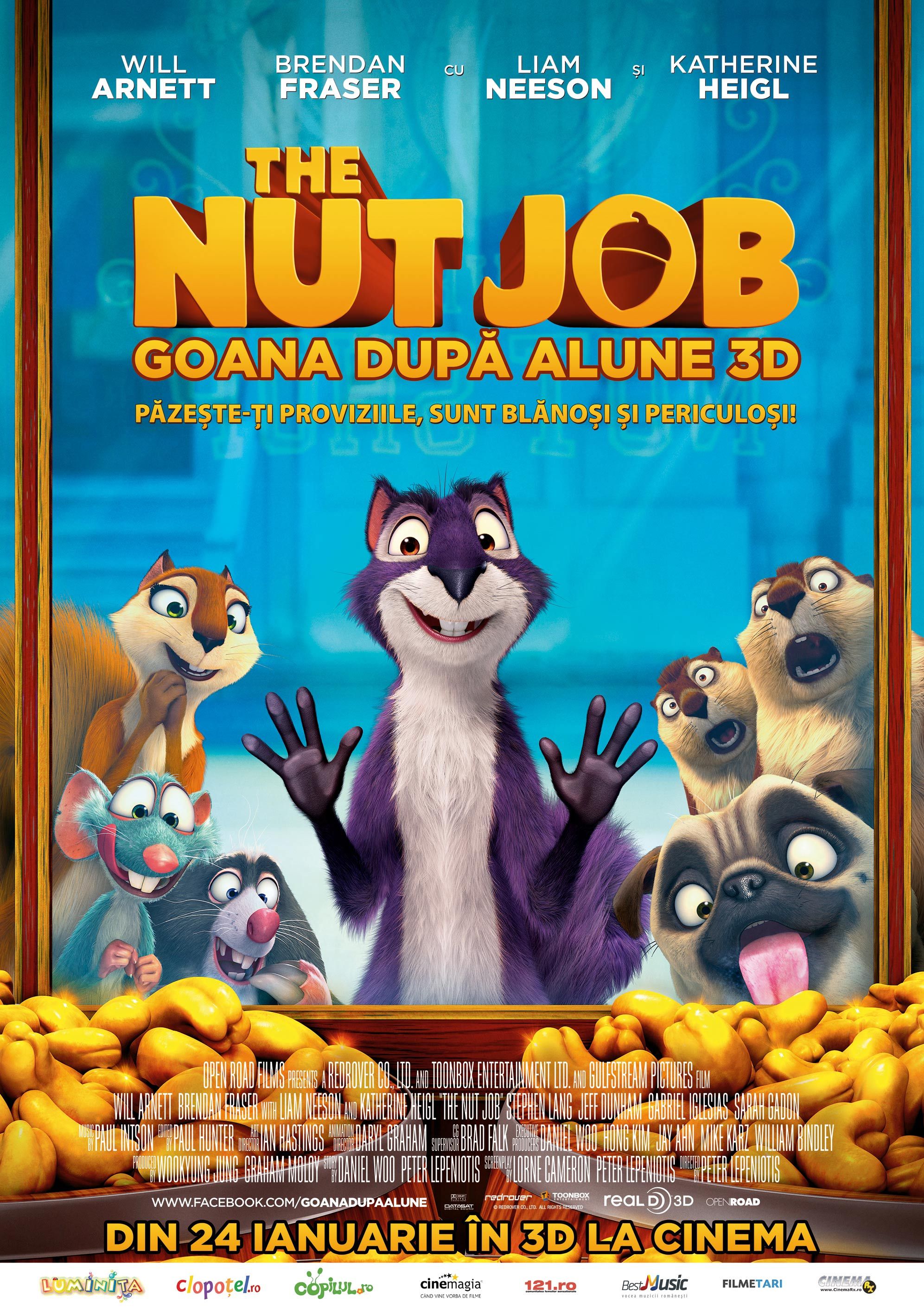 Ce vedem la cinema: "The Nut Job: Goana după alune" (GALERIE FOTO, VIDEO)