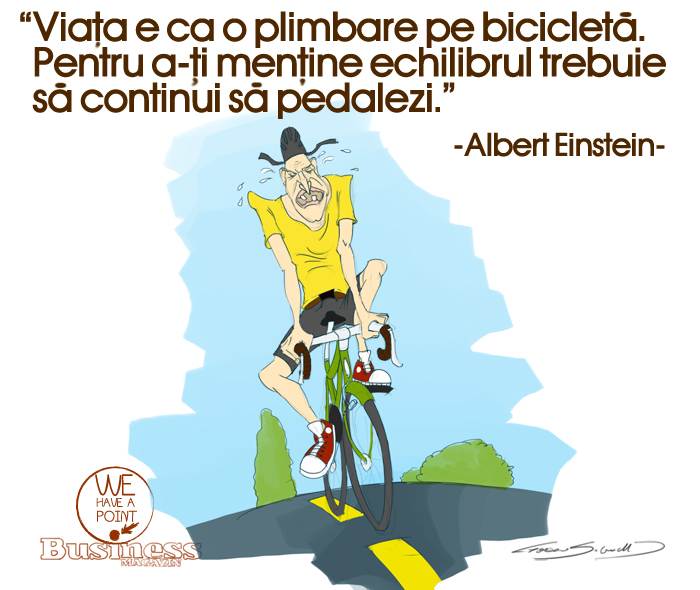 Echilibrul și bicicleta