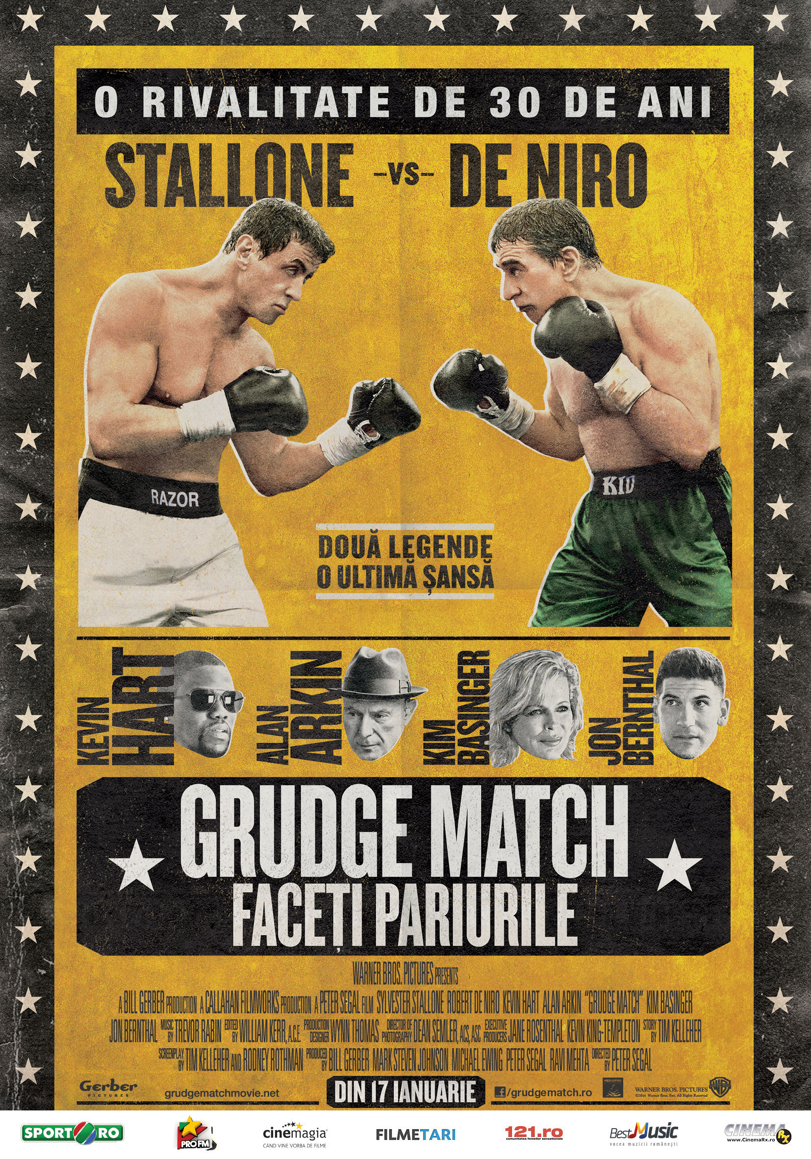Ce vedem la cinema: "Grudge Match: Faceți pariurile" (GALERIE FOTO, VIDEO)