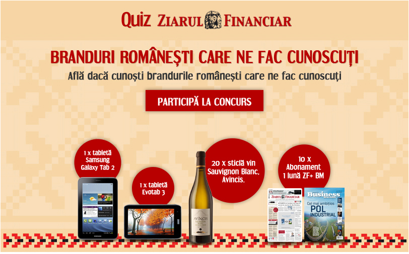 Quiz Ziarul Financiar: testează-ți cunoștințele despre brandurile românești