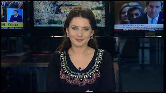 Minutul de știri, cu Ioana Matei - 22 ianuarie 2014 - VIDEO
