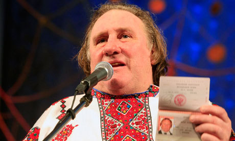 Gérard Depardieu lansează ceasurile “Mândru să fiu rus”