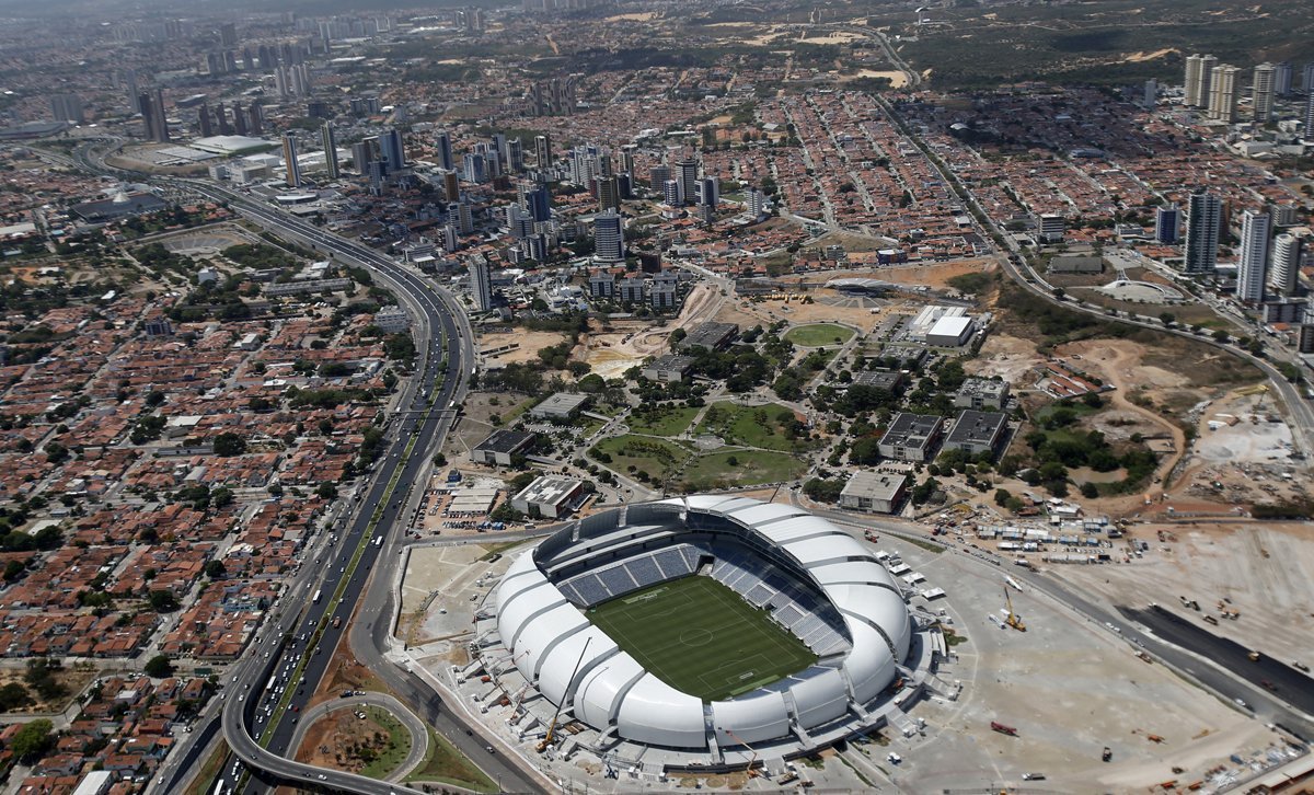 Cum arată stadioanele din Brazilia cu 50 de zile înainte de începerea campionatului mondial - GALERIE FOTO
