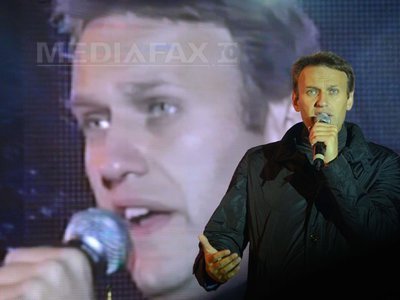 Opozantul rus Aleksei Navalnîi, condamnat la plata unei amenzi de 6.000 de euro, pentru calomnie