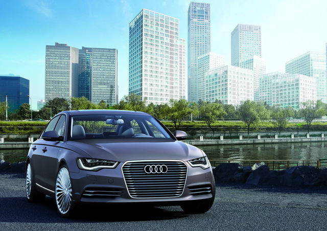 Audi începe producția primului model din China care se încarcă la priză