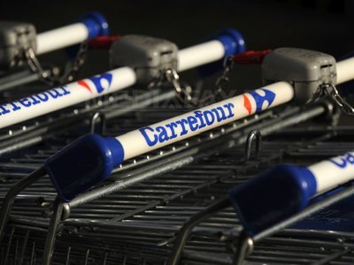 Carrefour a avut venituri de 19,8 miliarde euro pentru primul trimestru. Vânzările au avut creștere organică în România
