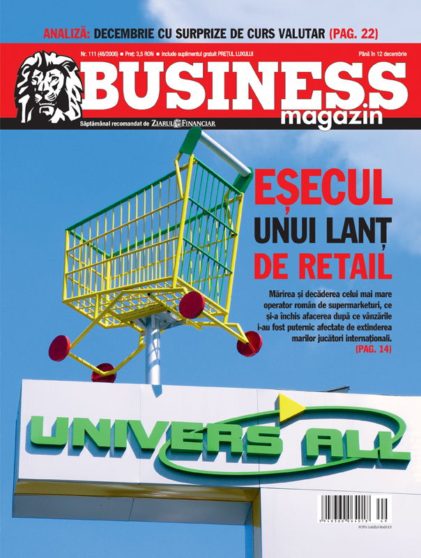 Business Magazin, în 2006: Cel mai mare retailer român a depus armele în fața competiției