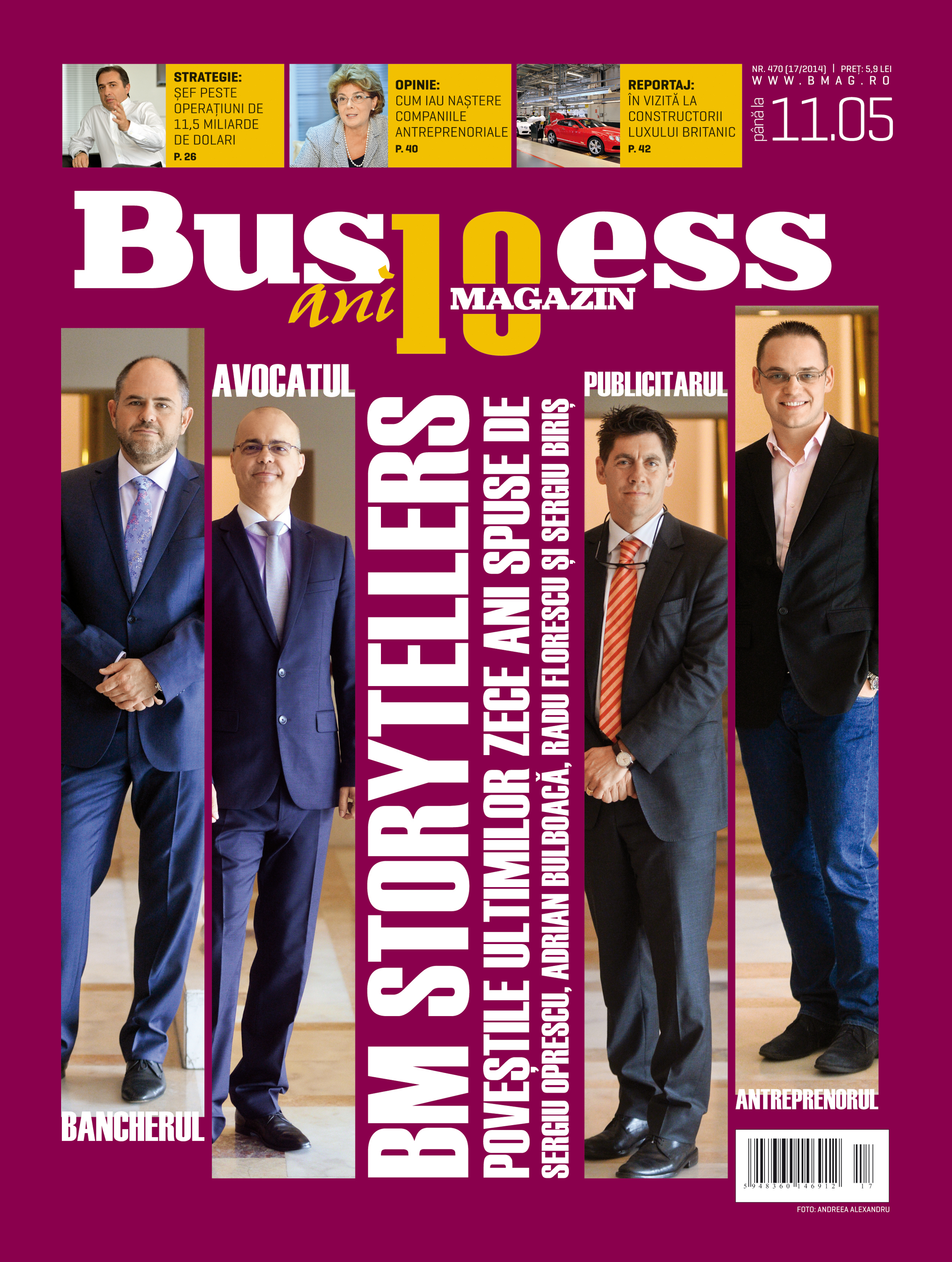 Citește în noul număr Business Magazin din 5 mai 2014