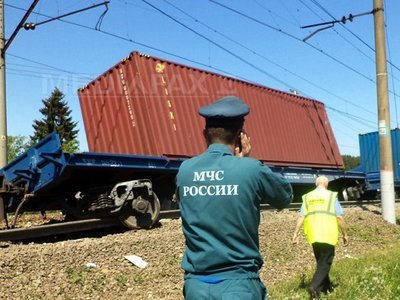 Trenul marfar implicat în accidentul de lângă Moscova circula pe ruta România-Rusia