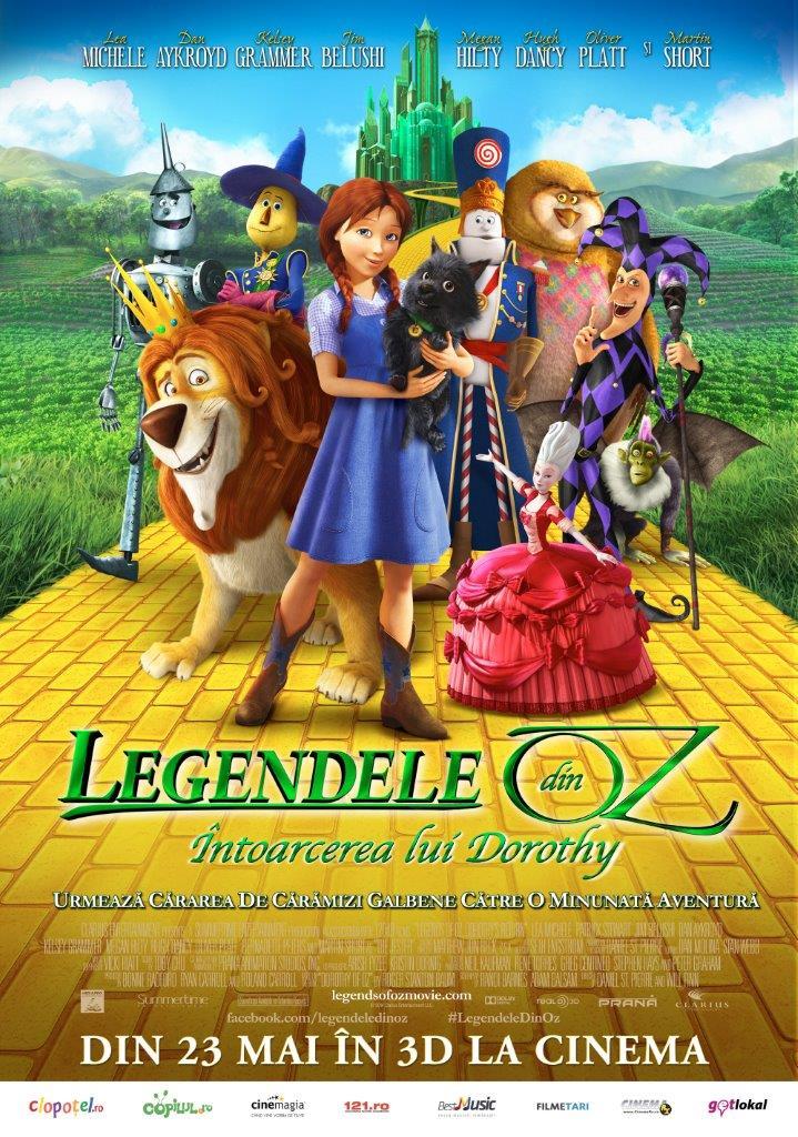 Ce vedem la cinema: "Legendele din Oz: Întoarcerea lui Dorothy" (GALERIE FOTO, VIDEO)