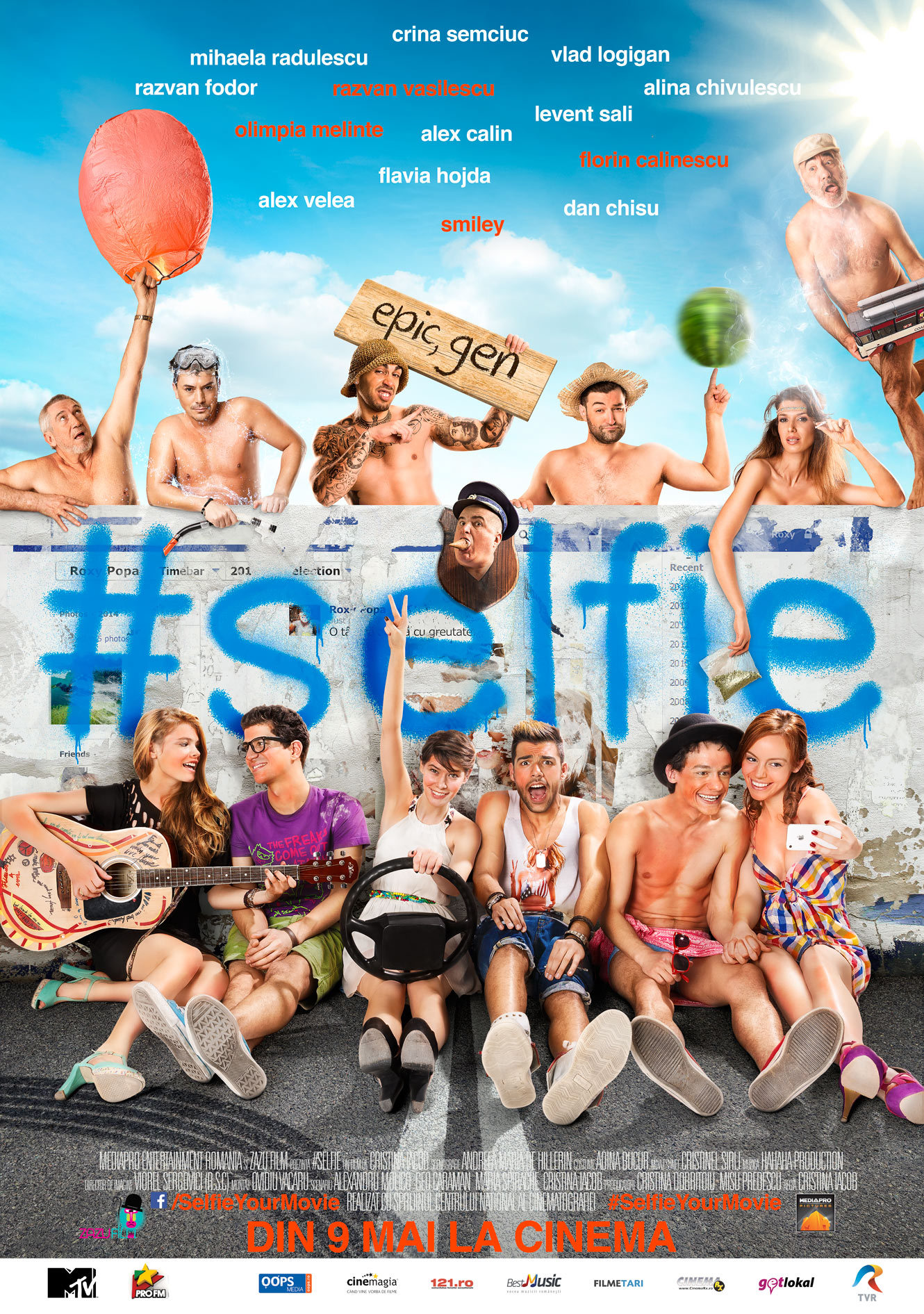 Ce vedem la cinema: comedia #SELFIE (GALERIE FOTO, VIDEO)
