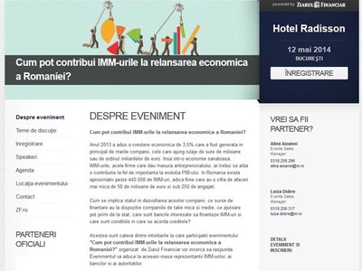 Miniștrii pentru IMM și Buget, la conferința ZF pe tema contribuției IMM la relansarea economică