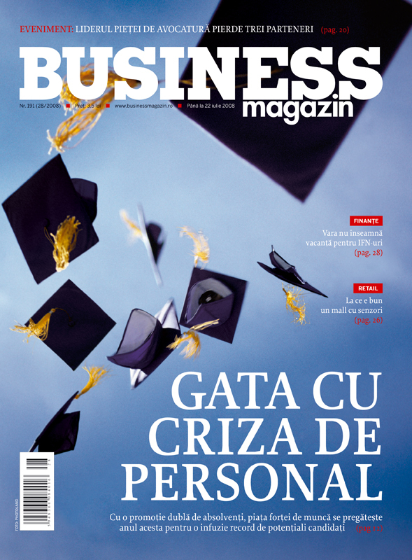 Business Magazin, în 2008 - Piața forței de muncă se pregătește pentru o infuzie record de potențiali candidați