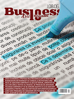 Business Magazin - ediție tematică: Asigurarea ca investiție