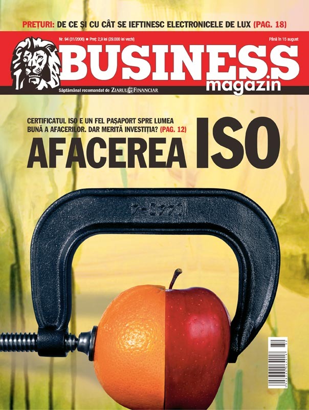 Business Magazin, în 2006 - Românii își certifică în premieră produsele pentru a putea vinde la export