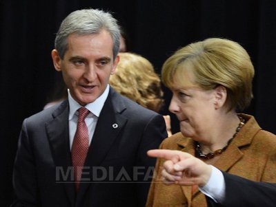 Iurie Leancă și Arseni Iațeniuk se vor întâlni cu Angela Merkel. Scrutinul prezidențial din Ucraina, pe agenda discuțiilor
