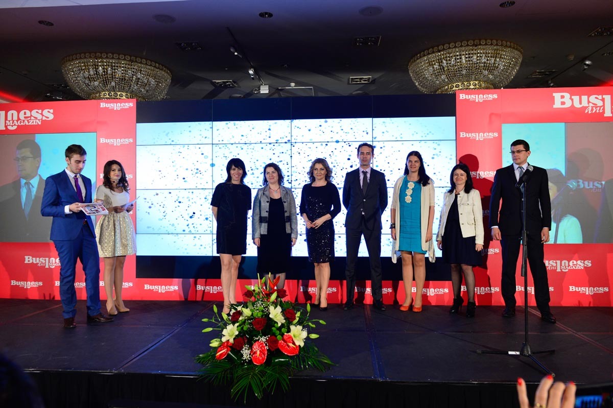 Zece tineri manageri de top au fost premiați la cea de a 9-a ediție a Galei Premiilor Business Magazin - GALERIE FOTO