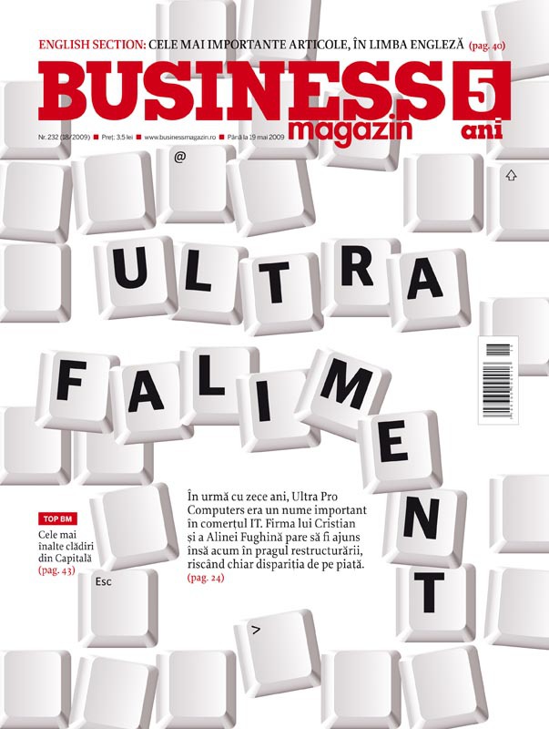 Business Magazin, în 2009 - Un nume important din comerțul IT din România, în pragul falimentului