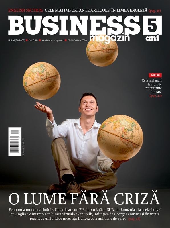 Business Magazin, în 2009 - Cum arată o lume fără criză și în care Europa este reîmpărțită