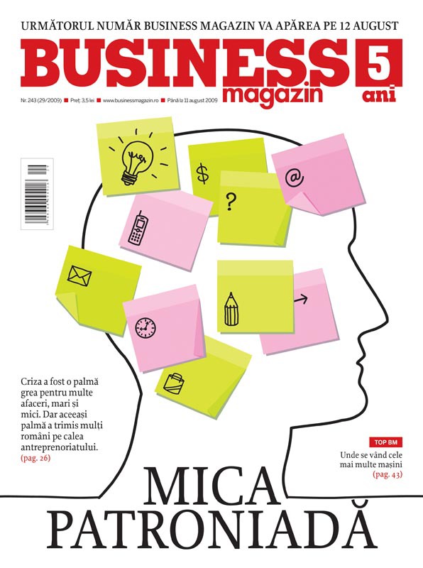 Business Magazin, în 2009 - Cel mai bun leac contra crizei: îți faci o firmă