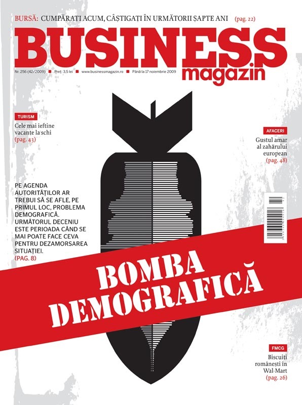 Business Magazin, în 2009 - Bomba demografică desăre care nu vorbește nimeni. Cum arată viitorul României